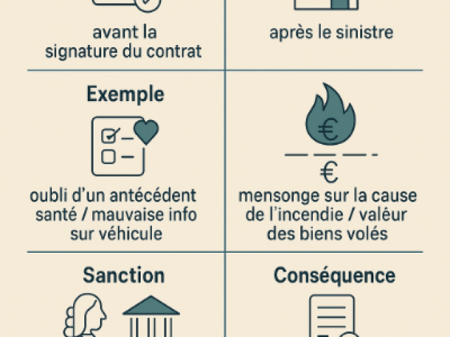 Fausse déclaration en assurance : quelles conséquences pour l’assuré ?