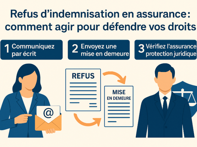 Refus d’indemnisation en assurance : comment agir pour défendre vos droits